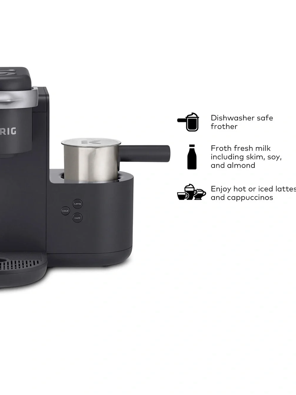 Keurig K-Cafe Single Serve Coffee, Latte, & Cappuccino Maker